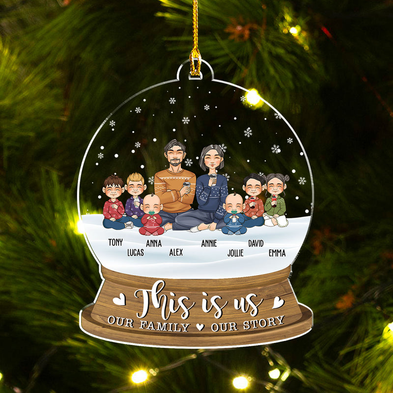 This Is Us - Personalized Custom Acrylic Ornament