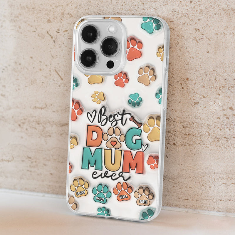 Best Mom In The World -  Personalized Custom Phone Case