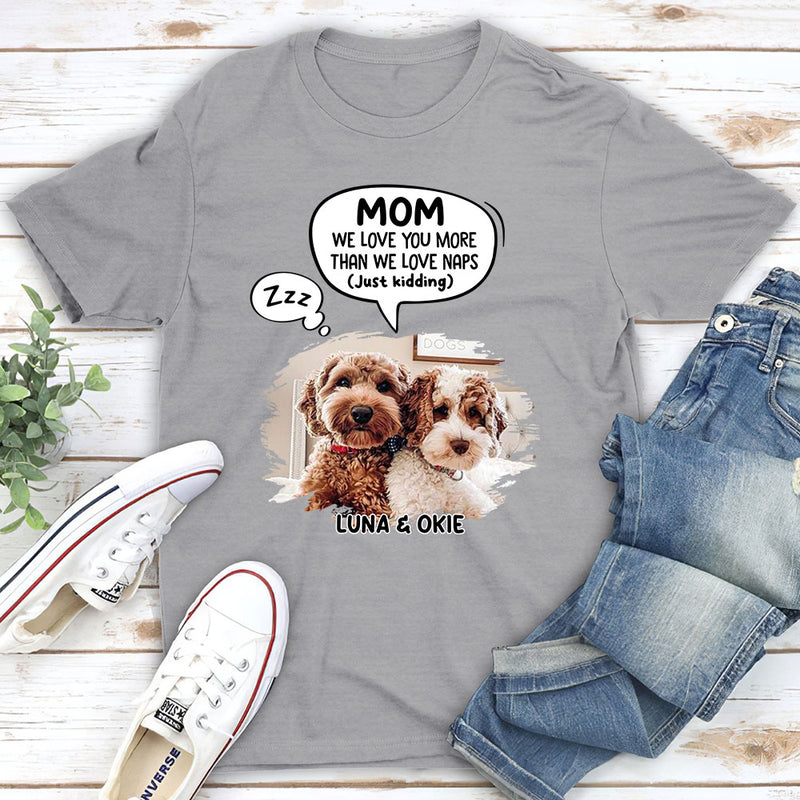 Just Kidding Dad - Personalized Custom Unisex T-shirt