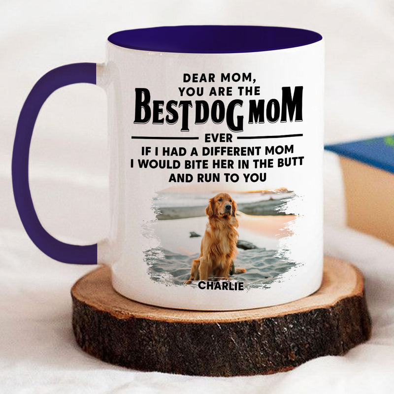 If We Had A Different Dad - Personalized Custom Accent Mug