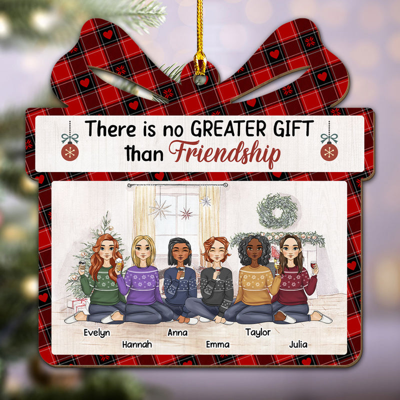 Greater Gift - Personalized Custom 1-layered Wood Ornament