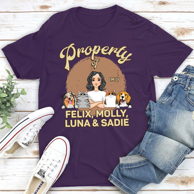 Property - Personalized Custom Unisex T-shirt