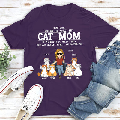 Claw Her On The Butt And Go Find You  - Personalized Custom Unisex T-shirt