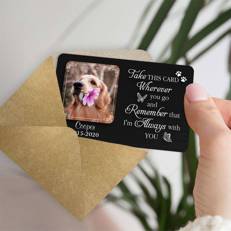 Always With You - Personalized Custom Wallet Card