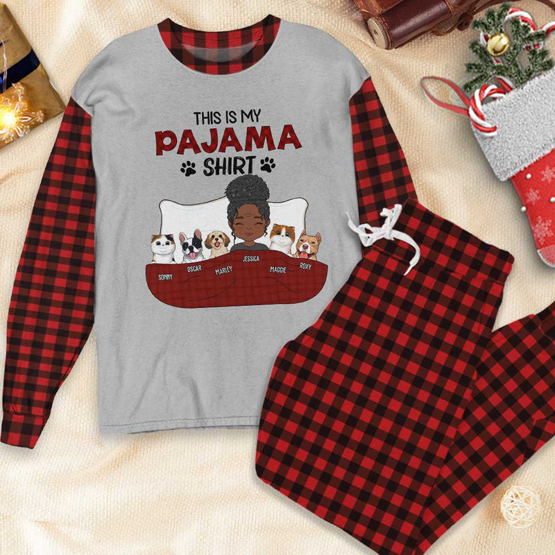 Pajama Shirt 3 - Personalized Custom Pajama Set