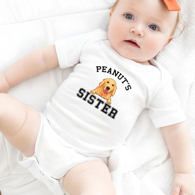 Brother And Sister - Personalized Custom Baby Onesie