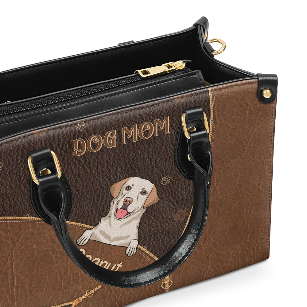 Funny Dog Personalized Leather Bag