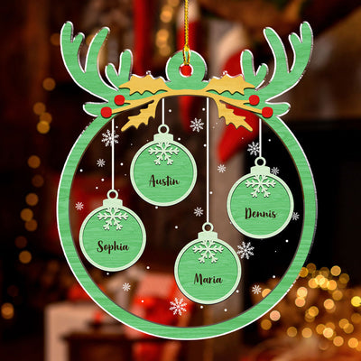 Green Paw Charm 2 - Personalized Custom Acrylic Ornament