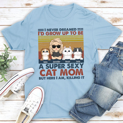 Ultimate Cat Dad - Personalized Custom Unisex T-shirt