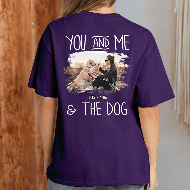 You Me Dogs Photo - Personalized Custom Premium T-shirt