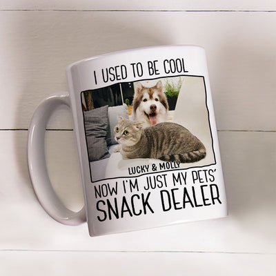 Just A Pet Snack Dealer Photo - Personalized Custom Coffee Mug