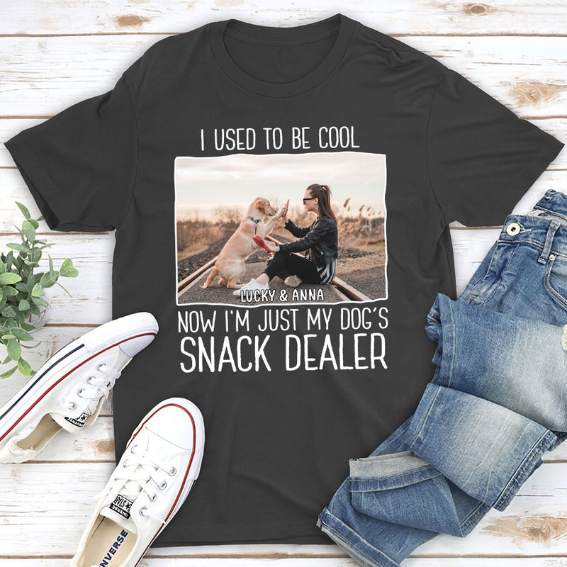 Just A Snack Dealer 2 Photo - Personalized Custom Unisex T-shirt