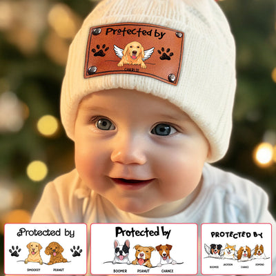 Protected By Dog 2 - Personalized Custom Beanie