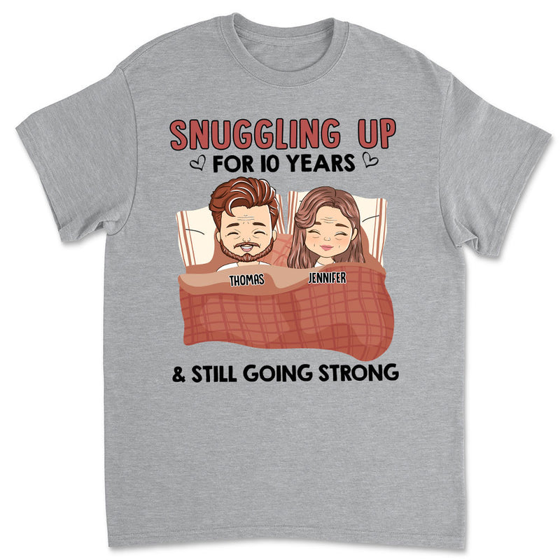 Snuggling Up - Personalized Custom Premium T-shirt