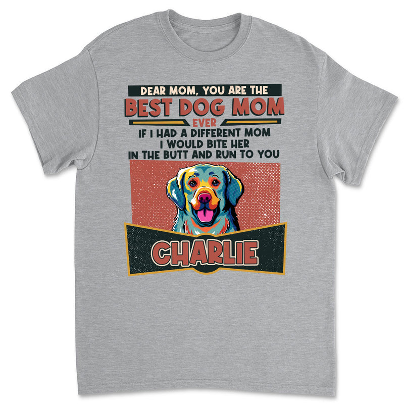 Best Dog Ever PopArt - Personalized Custom Unisex T-shirt