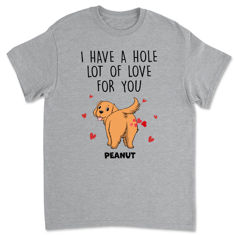 A W-Hole Lot - Personalized Custom Unisex T-shirt