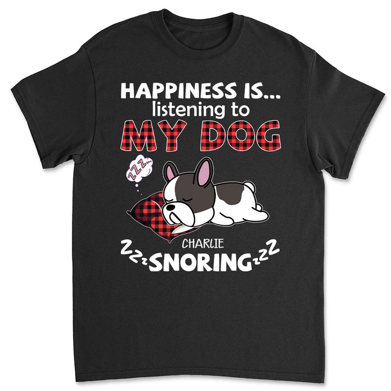 My Pets Snoring - Personalized Custom Premium T-shirt