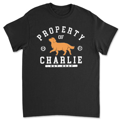 Pet Property- Personalized Custom Premium T-shirt