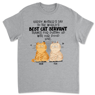 Best Cat Servant - Personalized Custom Unisex T-shirt