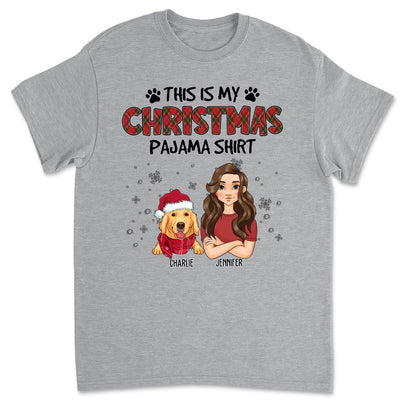 My Christmas Pawjama - Personalized Custom Unisex T-shirt