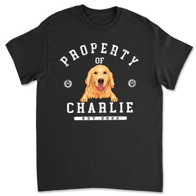 Property Of Dogs - Personalized Custom Unisex T-shirt