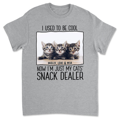 Just A Pet Snack Dealer Photo - Personalized Custom Unisex T-shirt