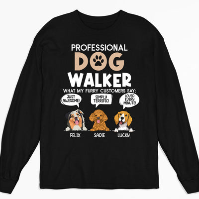 My Furry Customer - Personalized Custom Long Sleeve T-shirt