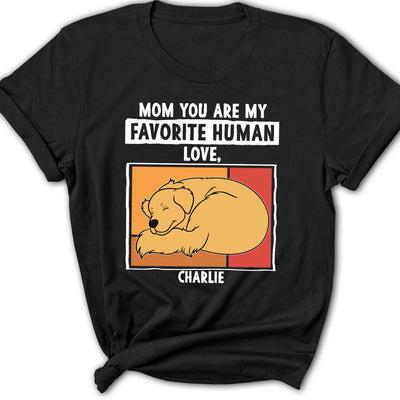 Our Favourite Human - Personalized Custom Women's T-shirt