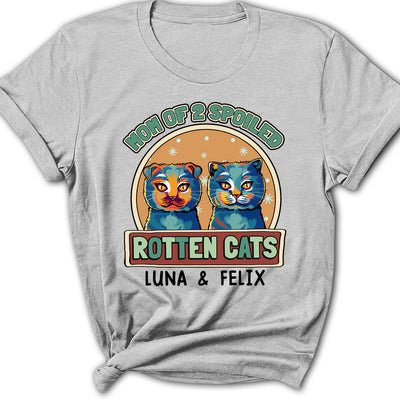 Pop Art Rotten Cats - Personalized Custom Women's T-shirt