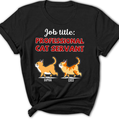 Professional Cat Servant 2 - Personalized Custom Women's T-shirt