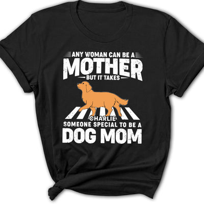 Special Dog Mom - Personalized Custom Women's T-shirt