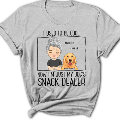 Just A Snack Dealer - Personalized Custom Women's T-shirt