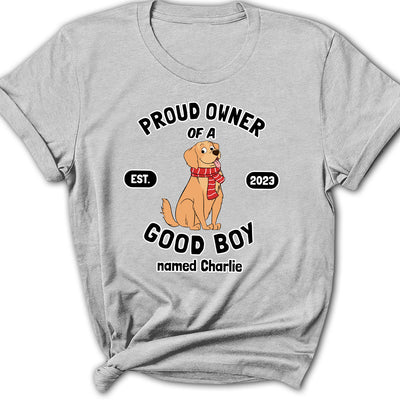 The Proud Owner - Personalized Custom Women's T-shirt