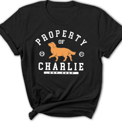 Pet Property - Personalized Custom Women's T-shirt