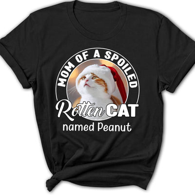 Spoiled Rotten Cats Photo - Personalized Custom Women's T-shirt