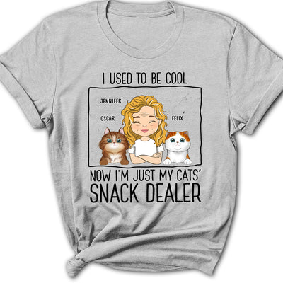 Just A Pet Snack Dealer - Personalized Custom Women's T-shirt