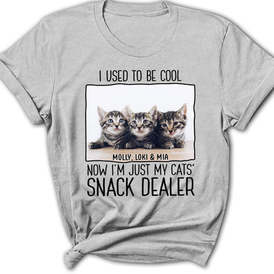 Just A Pet Snack Dealer Photo - Personalized Custom Women's T-shirt