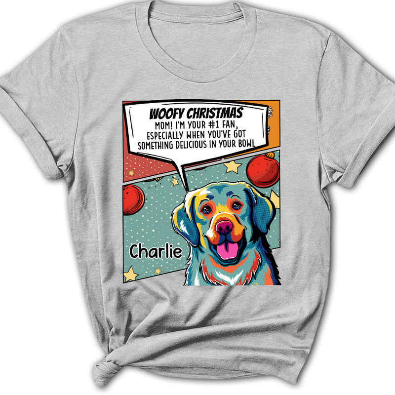 Dog Mom Big Fan  - Personalized Custom Women&