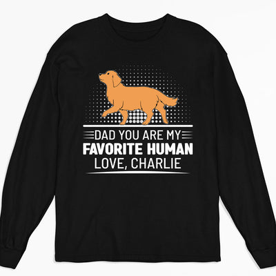 My Favorite One - Personalized Custom Long Sleeve T-shirt