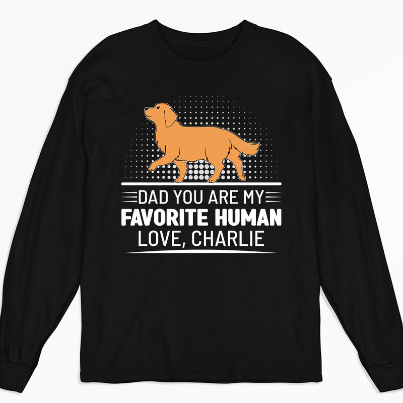 My Favorite One - Personalized Custom Long Sleeve T-shirt