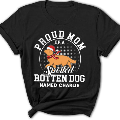 Proud Dad Mom Dogs - Personalized Custom Women's T-shirt