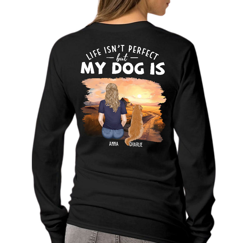 Perfect Dog Cat - Personalized Custom Long Sleeve T-shirt