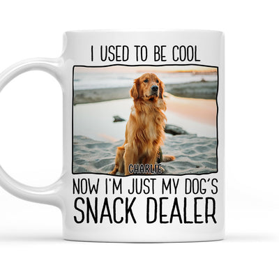 Just A Pet Snack Dealer Photo - Personalized Custom Coffee Mug