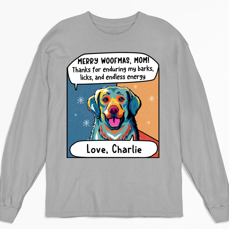 Enduring My Barks - Personalized Custom Long Sleeve T-shirt