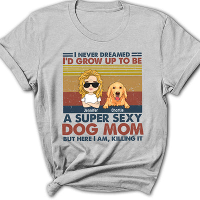 Ultimate Dog Dad - Personalized Custom Women's T-shirt