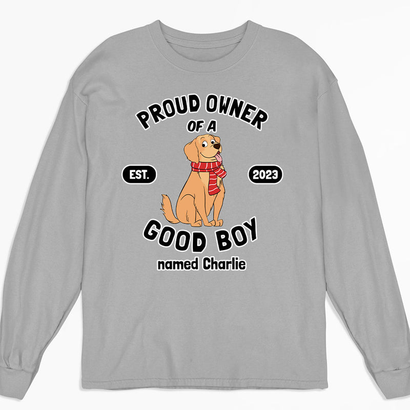 The Proud Owner - Personalized Custom Long Sleeve T-shirt