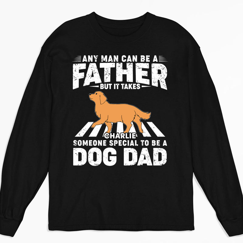 Special Dog Dad - Personalized Custom Long Sleeve T-shirt