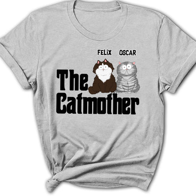 The Cat Mother - Personalized Custom Women's T-shirt