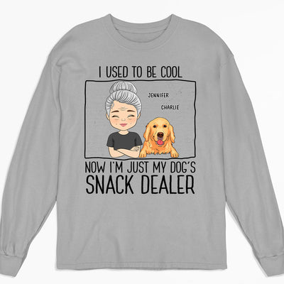 Just A Snack Dealer - Personalized Custom Long Sleeve T-shirt