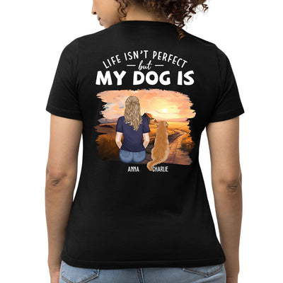 Perfect Dog Cat - Personalized Custom Women's T-shirt